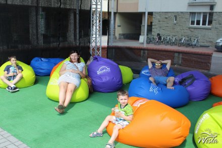 Kibice w strefie relaksu